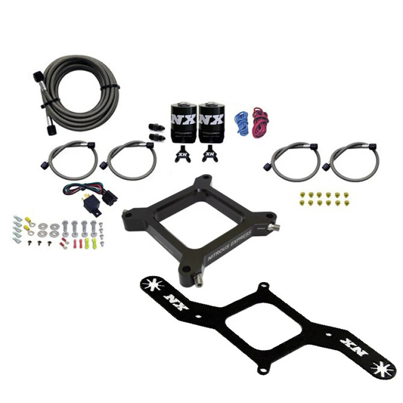 Nitrous Express 4150 Assassin Plate Stage 6 Nitrous Kit (50-300HP) w/o Bottle