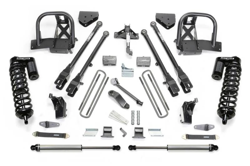 Fabtech 08-10 Ford F450/550 4WD 6 Zoll 4Link-System mit Dlss 4.0 C/O& Rr Dlss