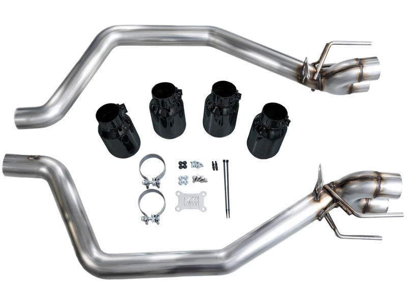 AWE Tuning C6 Chevrolet Corvette Z06/ZR1 Track Edition Axle-back Exhaust w/ Diamond Black Tips