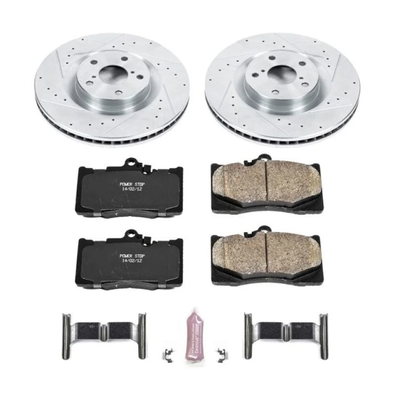 powerstop_K5868-67945f6f7a326 Power Stop 09-11 Lexus GS350 Front Z23 Evolution Sport Brake Kit