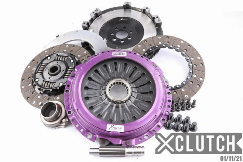 XClutch 10.5in Twin Sprung Organic Kupplungskit für 07-17 Mitsubishi Lancer EVO X 2.0L