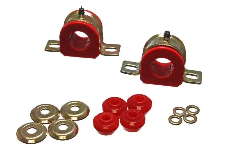 Energy Suspension 94-01 Dodge Ram 1500 / 94-02 Ram 2500/3500 4WD Rote 30mm Vordere Querlenkerbuchsen