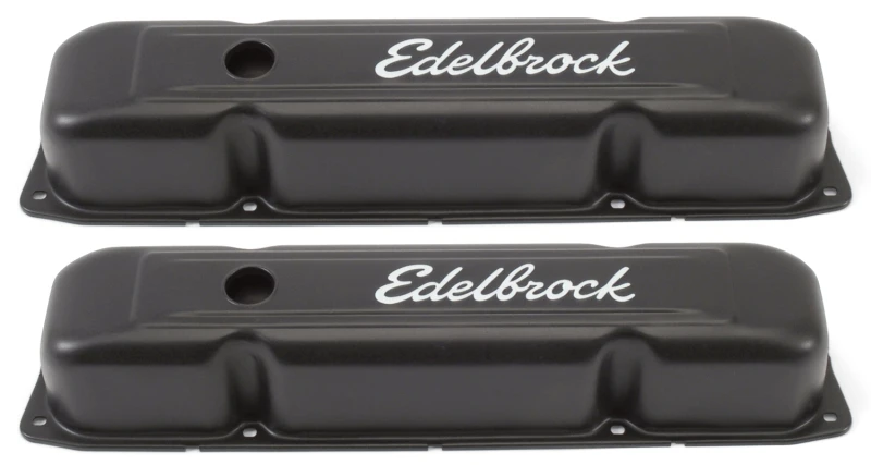 Edelbrock Ventildeckel Signature Series Chrysler 1958-1979 361-440 V8 Schwarz