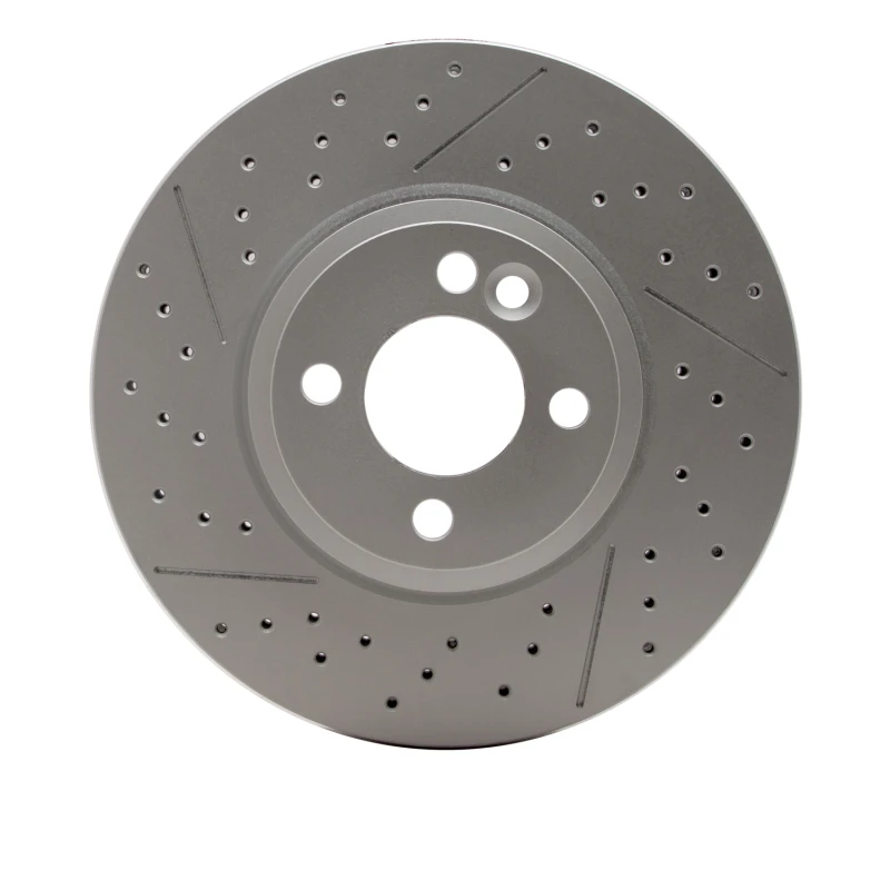 DFC 07-15 Mini Cooper (Excl Clubman) Front Drilled GeoSPEC Coated Rotor and Slotted