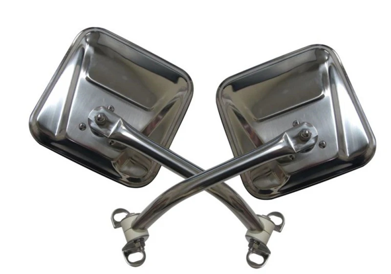 Rampage Side Mirror Kit for 1976-1983 Jeep CJ5