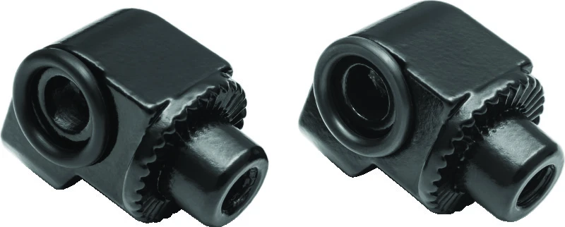 Kuryakyn Splined Peg Adapter BMW Schwarz