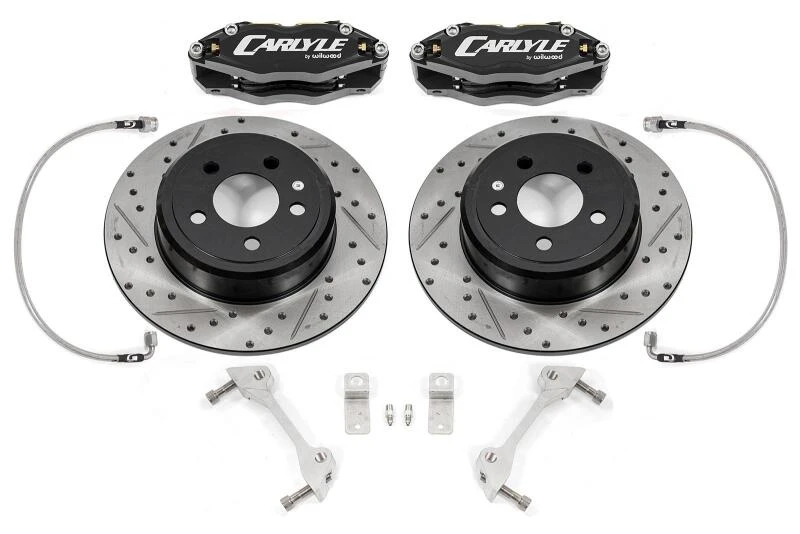 BMR Brake Kit for 08-23 Dodge Challenger 15in Conversion with Black Calipers