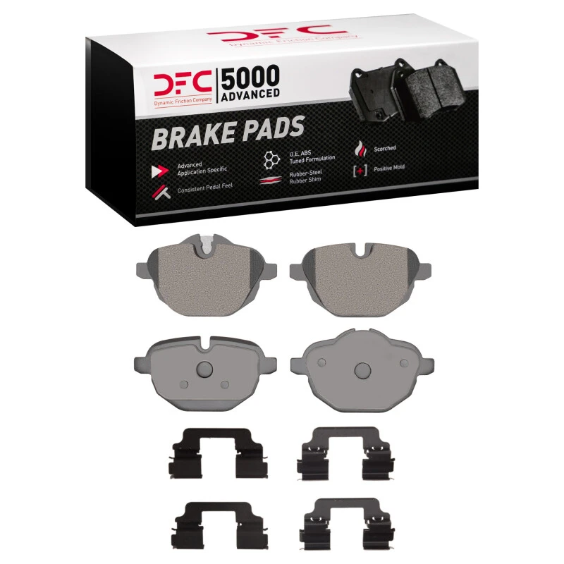 DFC 11-25 BMW Z4 Rear 5000 Advanced Low Metallic Brake Pads and Hardware Kit