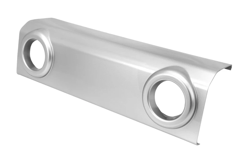 Omix Frontstoßstangenaufkleber Silber 07-18 Jeep Wrangler