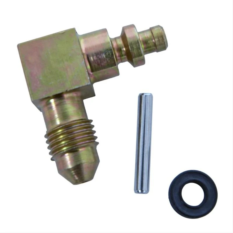 McLeod Fitting Stahl Ellenbogen AN4 Männlich zu Roll Pin Männlich