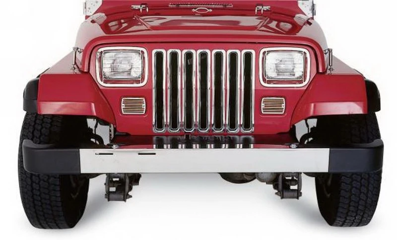 Rampage Chrom-Grill-Einsätze für 1997–2006 Jeep Wrangler (TJ)