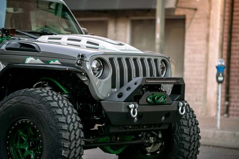 DV8 Offroad Heat Dispersion Motorhaube für 2018+ Jeep Wrangler JL / 2020+ Jeep Gladiator JT
