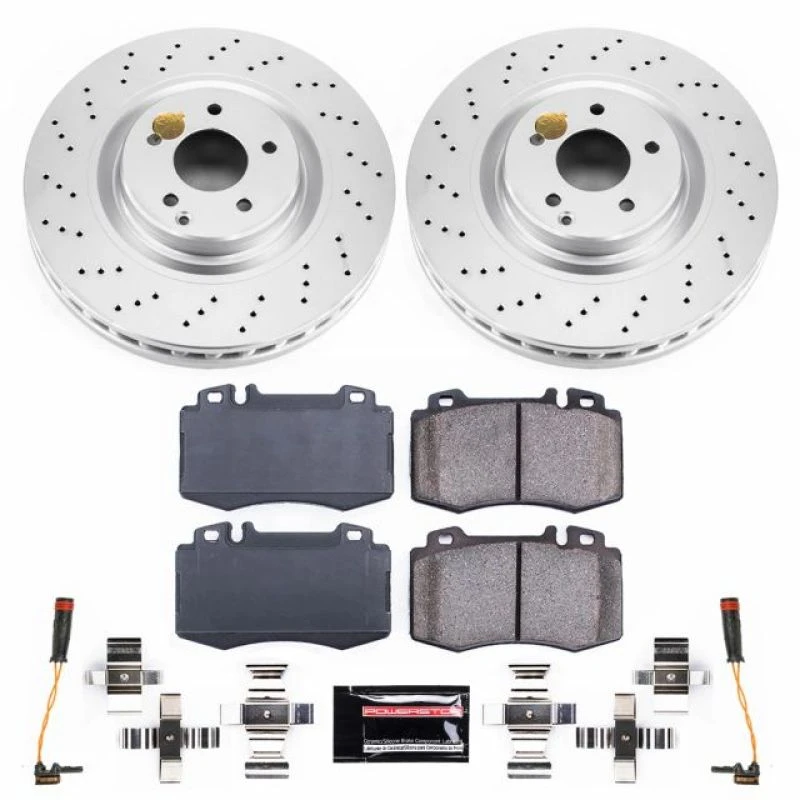 powerstop_CRK6205-679458d40b0ea Power Stop 02-04 Mercedes-Benz C32 AMG Front Z23 Evolution Sport Coated Brake Kit