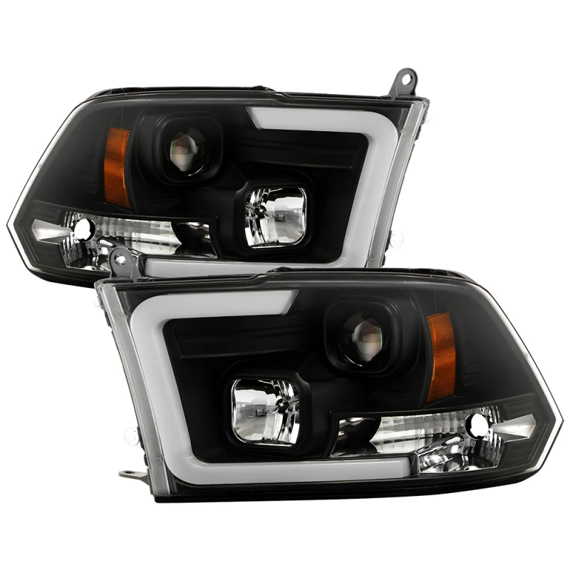 Spyder 09-18 Dodge Ram 2500/3500 Factory Halogen Model Only (PRO-YD-DR09PL-SB-BK)