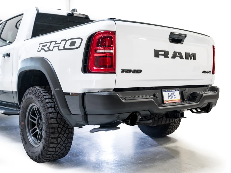 AWE Tuning Dual Rear Exit Catback Auspuffanlage für 2025+ RAM 1500 RHO 3.0 I6 TT
