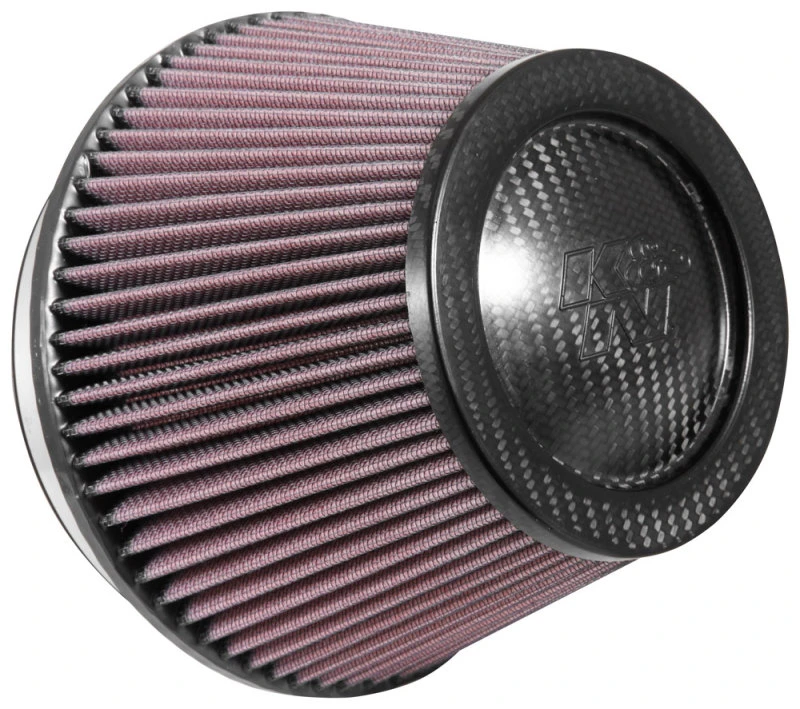 K&N Universal CarbonFaser-Filter 6 Zoll Flansch / 7-1/2 Zoll OD-B / 5-1/8 Zoll OD-T / 5 Zoll H