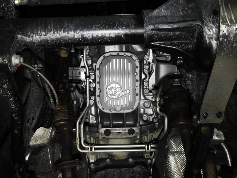 aFe POWER Street Series Engine Oil Pan Raw w/ Machined Fins Jeep Wrangler (JL)/Gladiator 18-25 V6