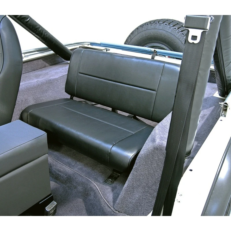 Rugged Ridge Festes Rücksitz Schwarz 55-95 Jeep CJ / Jeep Wrangler