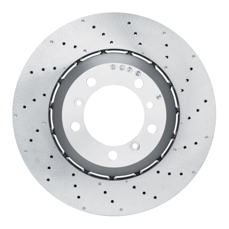 DFC 10-11 Porsche 911 Right Rear Drilled Hi-Carbon Alloy Geomet Coated Rotor