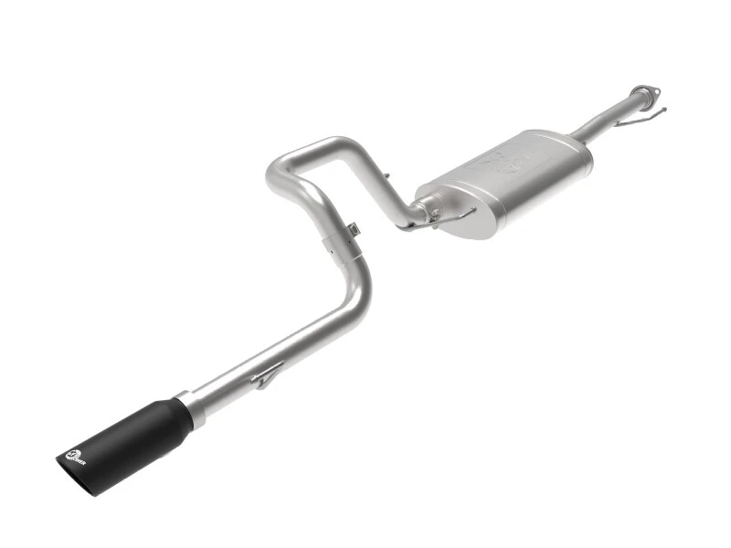 aFe MACHForce XP 2,5 Zoll 304-SS Auspuff Cat-Back mit schwarzer Spitze 10-19 Toyota 4Runner V6-4.0L