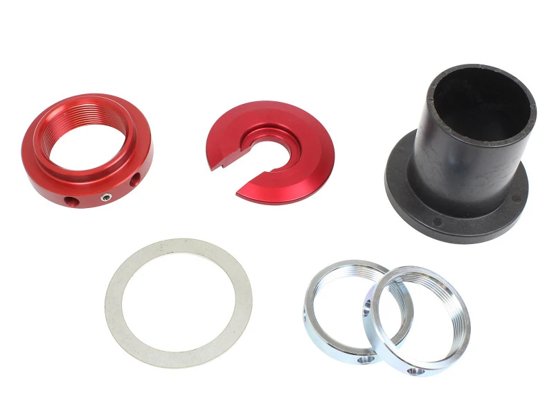 aFe Sway-A-Way 2,5-Zoll-Coilover-Feder-Sitz-Kragen-Kit, Dual-Rate, Flach-Sitz