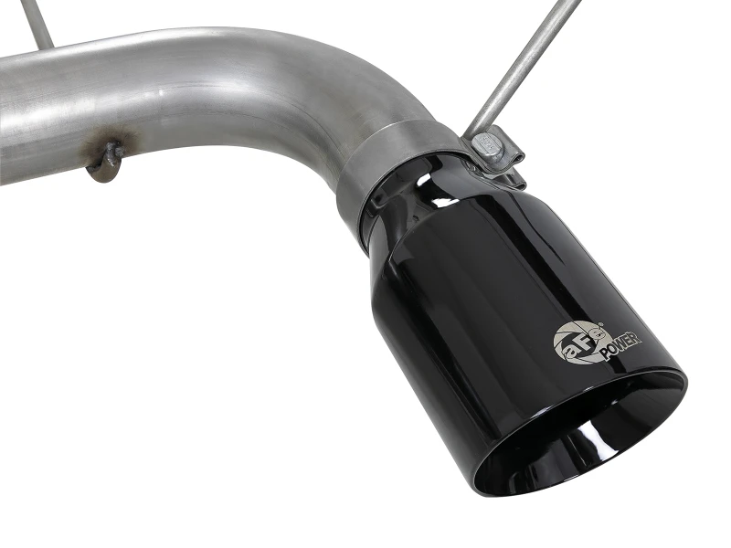aFe Großer Bohrung HD 3in 304 SS Kat-Back Auspuff mit schwarzen Endstücken 14-19 Jeep Grand Cherokee (WK2) V6-3.6L