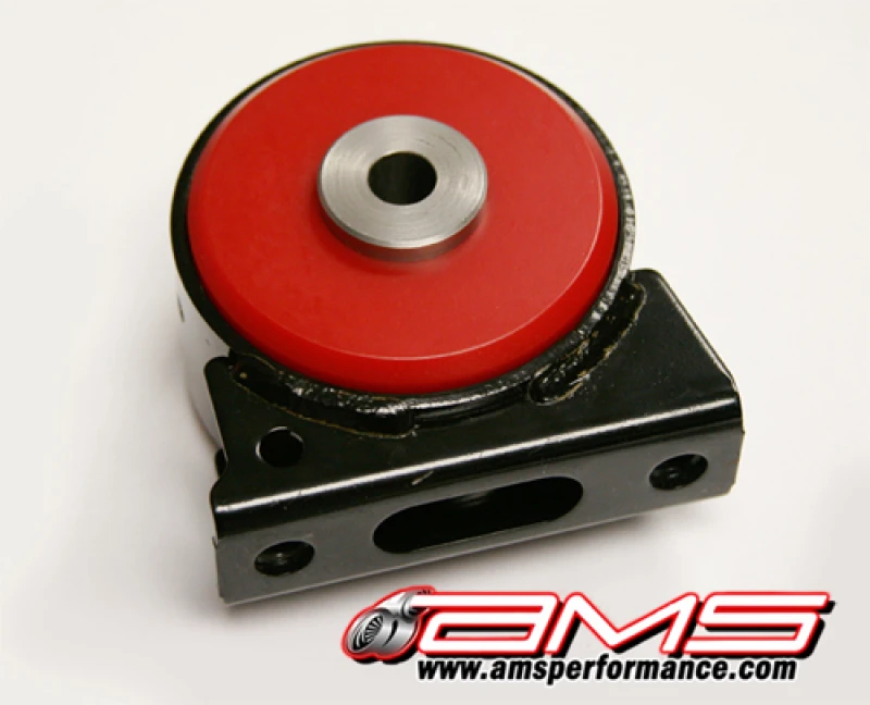AMS Performance Front Lower Motor Mount Insert - Red/Race for 08-15 Mitsubishi EVO X / Ralliart