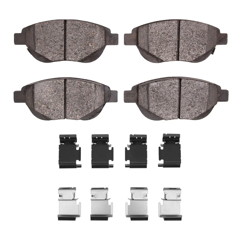 DFC 12-19 Fiat 500 (USA/Canada) Front 4000 HybriDynamic Brake Pads and Hardware Kit