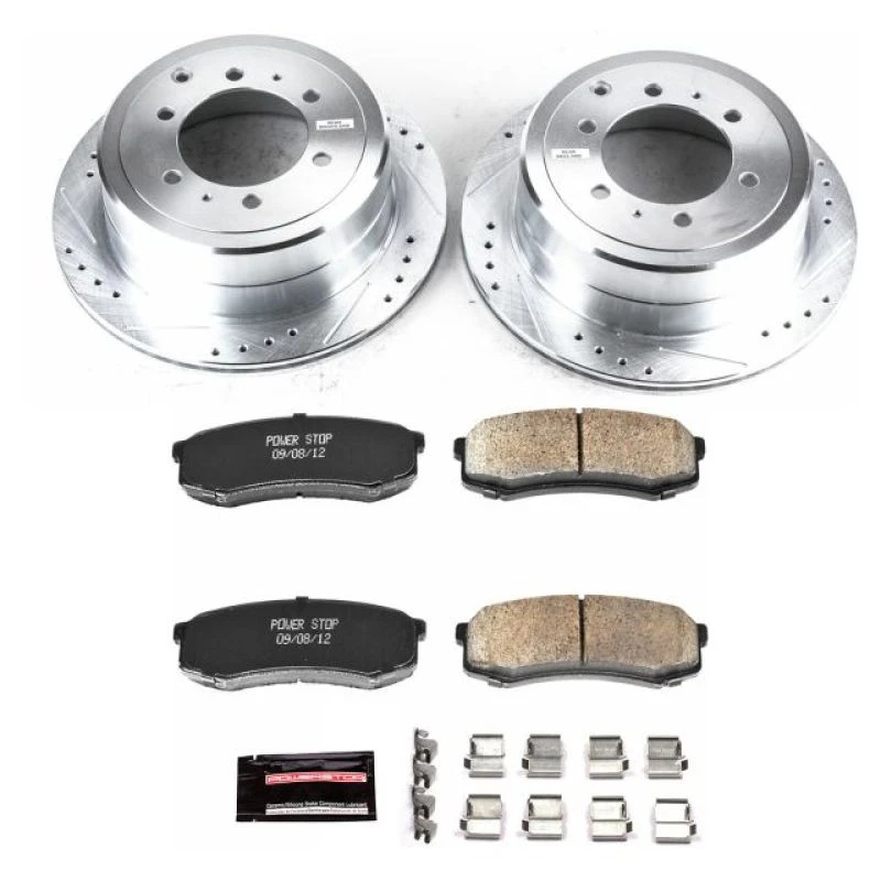 powerstop_K1156-679458bd7479b Power Stop 96-97 Lexus LX450 Rear Z23 Evolution Sport Brake Kit