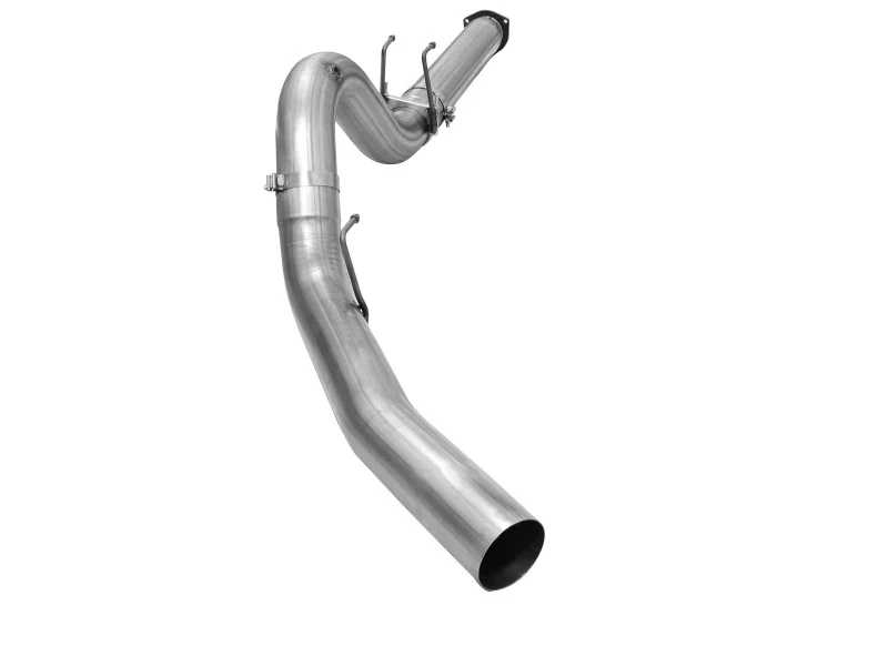 aFe MACHForce XP Auspuff 5 Zoll DPF-Back Edelstahl Auspuff 2015 Ford Turbo Diesel V8 6.7L ohne Endrohr