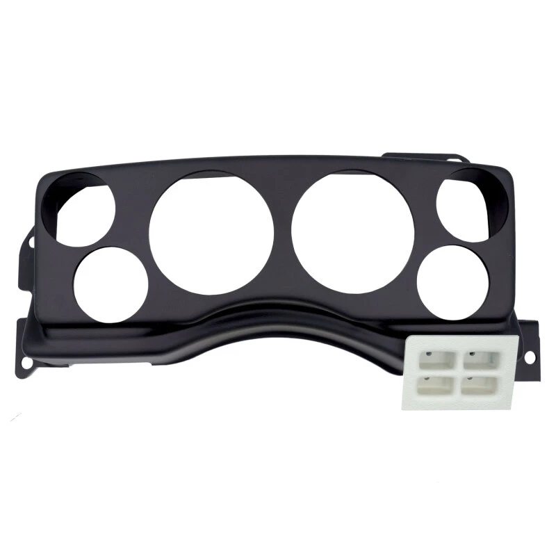 Autometer 87-89 Ford Mustang Direkteinbaupanel für Instrumente 3-3/8 Zoll x2 / 2-1/16 Zoll x4