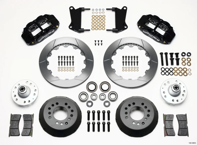 Wilwood Narrow Superlite 6R Vorderrad-Kit 12,88 Zoll 67-69 Camaro 64-72 Nova Chevelle