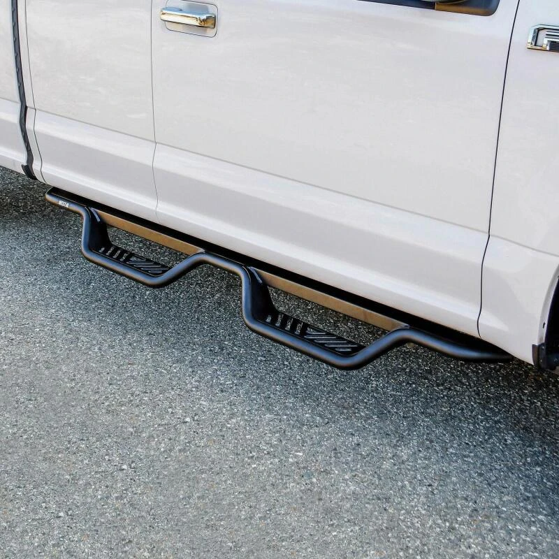 Westin 15-26/17-26 Ford F-150/F-250/F-350/F-450 SuperCab Outlaw Drop Nerf Step Bars Tex Black
