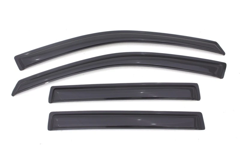 AVS 11-17 Jeep Compass (Altes Karosseriestil) Ventvisor Außenmontage Fensterdeflektoren 4-teilig - Rauch