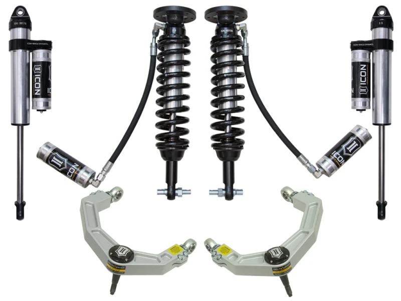 ICON 2015+ Ford F-150 4WD 2-2,63 Zoll Stage 4 Federungssystem mit Billet Uca