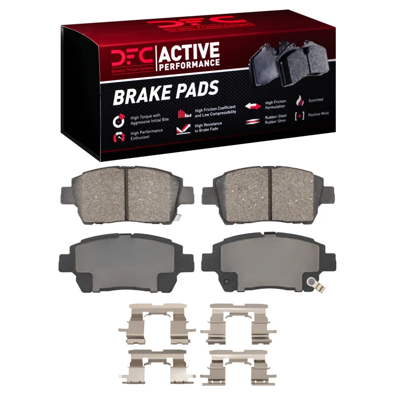 DFC 00-15 Scion XA Front Active Performance Pads and Hardware Kit