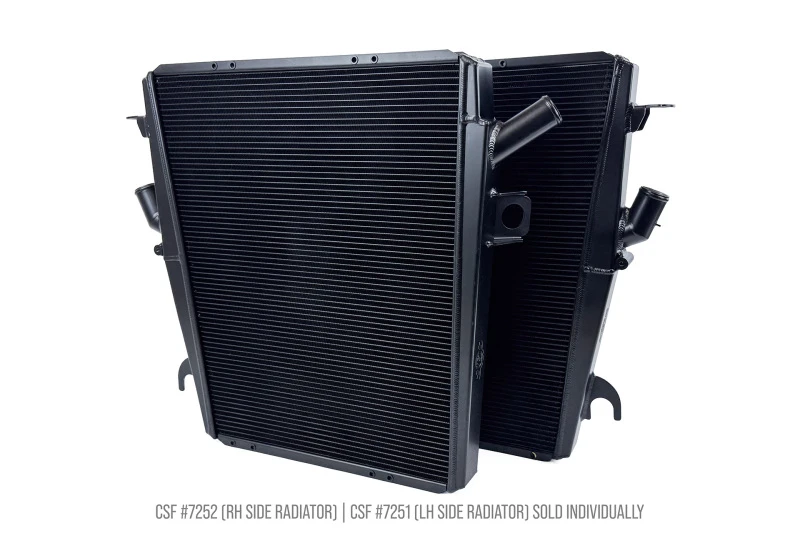 CSF 09-15 Ferrari 458 High Performance All Aluminum Radiator - Right