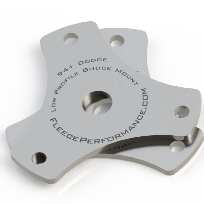 Fleece Performance 2500 and 3500 Low Profile Shock Mounts