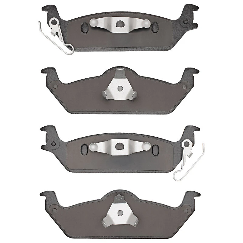 DFC 03-04 Dodge Dakota 4WD Rear 5000 Advanced Semi Metallic Brake Pads and Hardware Kit
