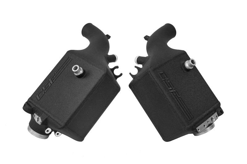 CSF 16-21 BMW M5 (F90) / 17-21 BMW M8 (F91/F92/F93) Twin-Luftkühler-Set - Crinkle Black