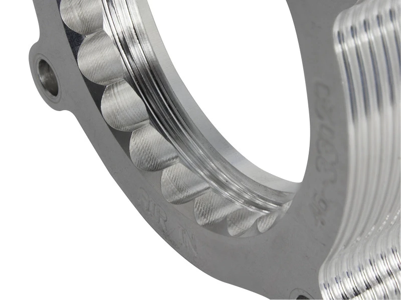 aFe Silver Bullet Drosselklappen-Abstandshalter 15-16 Ford Mustang GT V8-5.0L