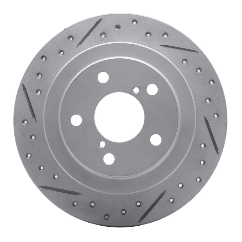 DFC 90-08 Saab 9-2X Rear Left Drilled & Slotted Geoperformance Rotor