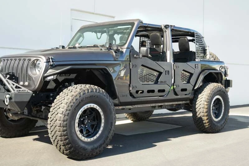 DV8 Offroad Rock Skins für 2018–2025 Jeep Wrangler JL 4-Türer