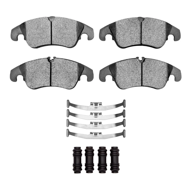 DFC 09-17 Audi A6 Quattro Front Euro 5000 Ceramic Brake Pads and Hardware Kit