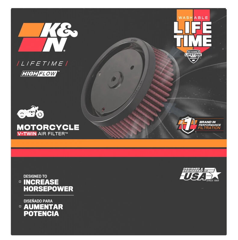 K&N 2017 Harley-Davidson FLHR Road King Replacement Air Filter