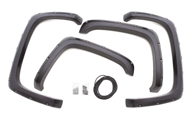 lund_RX106S-67936f01aee07 Lund 99-07 Chevy Silverado 1500 RX-Rivet Style Textured Elite Series Fender Flares - Black (4 Pc.)