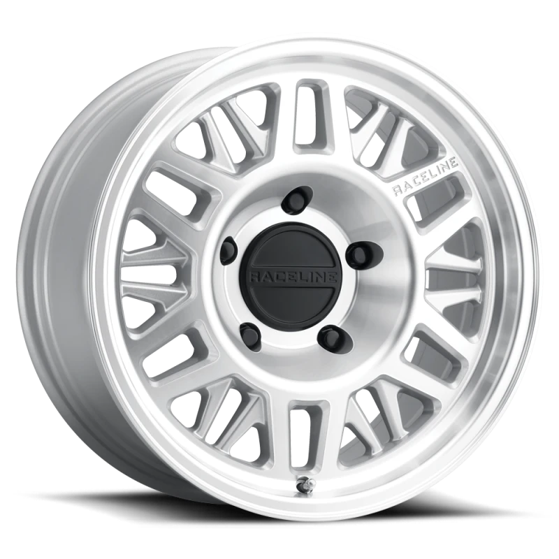 Raceline 451MC Ryno 17x8.5in / 5x127 BP / 0mm Offset / 78.1mm Bore - Machined Wheel
