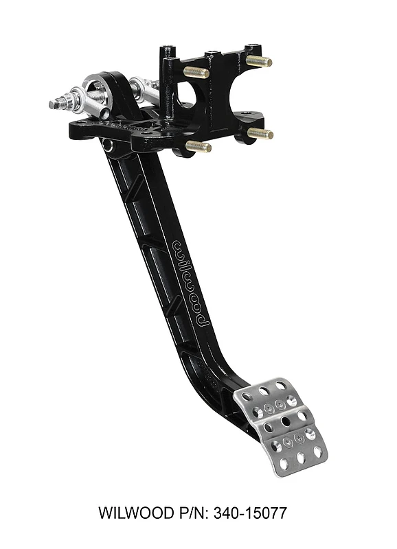 Wilwood Einstellbares Trubar-Bremsepedal - Dual MC - Rev. Swing Mount - 6.25:1