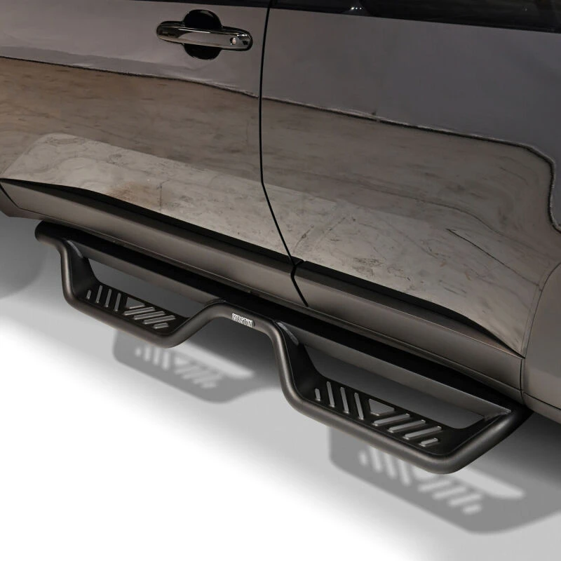 Westin 24-26 Toyota Land Cruiser Outlaw Drop Nerf Step Bars Textured Black