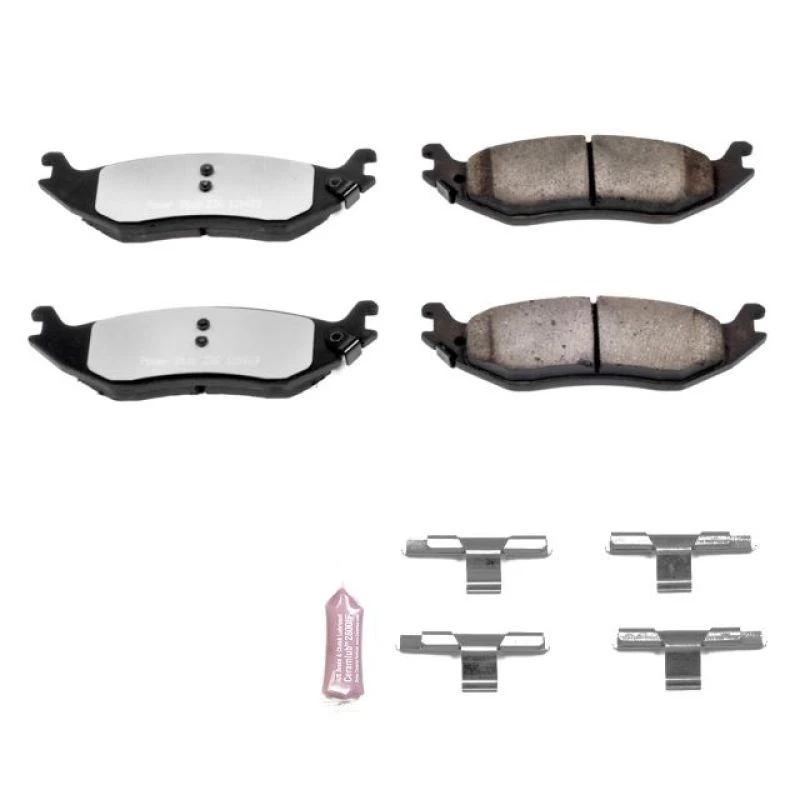powerstop_Z36-898-6794598c1291d Power Stop 07-09 Chrysler Aspen Rear Z36 Truck & Tow Brake Pads w/Hardware